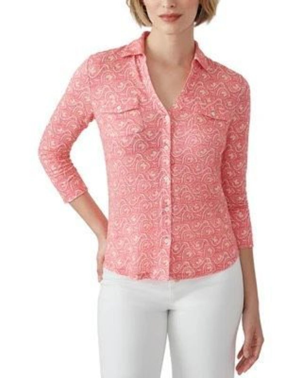 J.McLaughlin $179 Brynn Linen Blend Knit paisley Top Women’s XS NEW